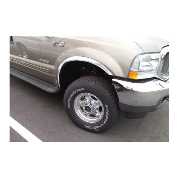 Putco 99-07 FORD SUPER DUTY FULL SS FENDER TRIM 97216 - main